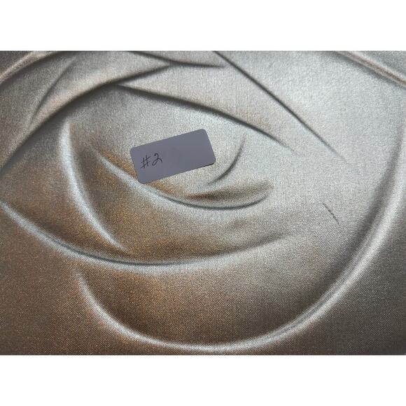 LANCOME Gold Cosmetic Travel Bag Rose Embossed Carry Case Vanity Organizer - #2 - Picture 12 of 12